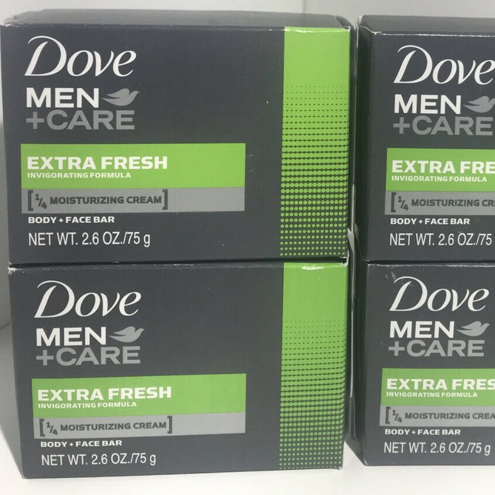 12  Dove for Men & Care Extra Fresh Soap